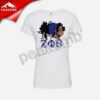 95 Cotton Women Tshirt Zeta Afro