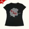 Black Wholesale Custom Afro Girl rhinestone