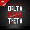 Custom Delta Sigma Theta Heat Transfer