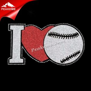 wholesale Custom I Love Baseball Gl …