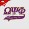 Custom Omega Psi Phi Fraternity embroidered