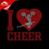 Custom made I love to cheer