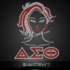 Delta sigma theta afro girl hotfix 1