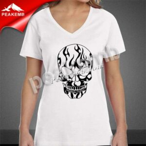 wholesale  Printing T Shirt Skull V …