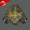 Hot fix Saints Football rhinestone iron