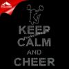 Keep calm and cheer on simple