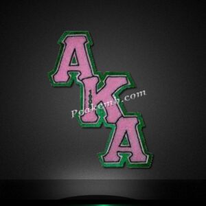 wholesale Pink and Green Greek Lett …