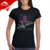 Rhinestone Transfer Breast Cancer Ribbon Motif