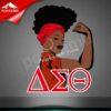 Wholesale Custom Delta Sigma Theta Afro