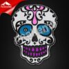 Wholesale Flower Skull Designs Hotfix Motif