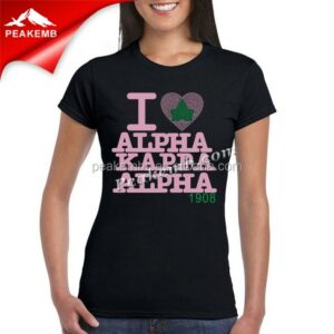 wholesale  I Love AKA 1908 Pink Gli …