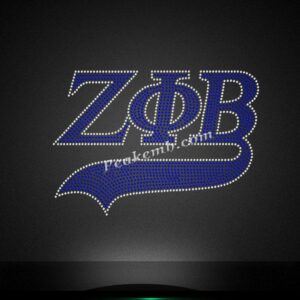 wholesale Zeta Phi Beta Rhinestone  …