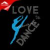 love dance Glitter Heat Transfer Design