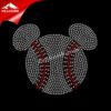 2018 New Design cartoon baseball crystal