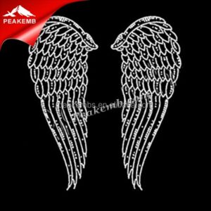 wholesale Custom angel rhinestone t …