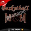 Custom basketball mom heat rhinestone iron