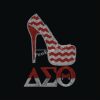 Delta Sigma Theta Sorority Rhinestone I 1