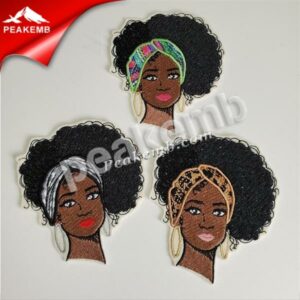 wholesale Afro Lady with Applique H …