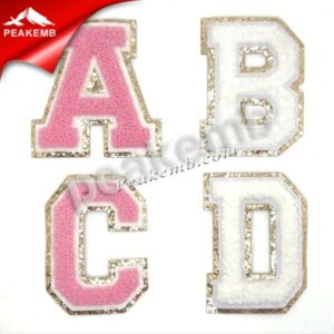 wholesale Chenille Glitter Initial  …