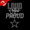 Loud and Proud Cowboy iron on