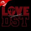 Love DST rhinestone heat transfer designs