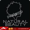 New Natural Beauty Afro Girl Rhinestone