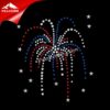 Rhinestone transfer Beauty Colorful fireworks design