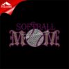 Wholesale softball mom iron on transfers