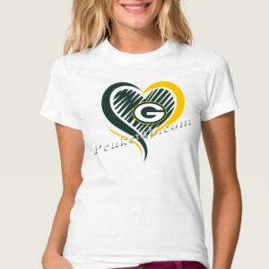 wholesale heart w/ packers logo des …