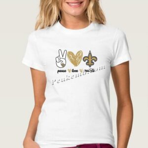 wholesale peace love w/ saints logo …