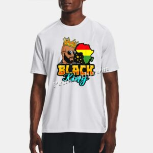 wholesale BLACK man w/ crown heat T …