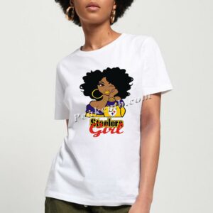 wholesale afro girl w/ steelers log …