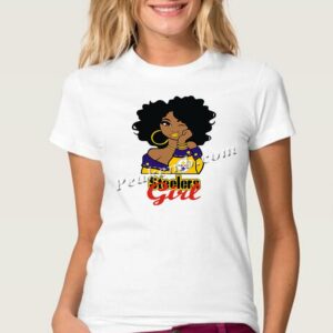 wholesale afro girl w/ steelers log …