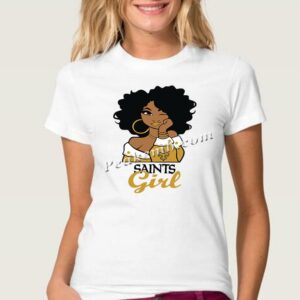 wholesale afro girl w/ SAINTS logo  …