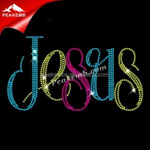 jesus wholesale iron-on rhinestone  …