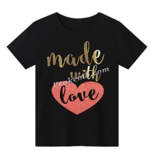 Made With Love Metal PU Vinyl Heat  …