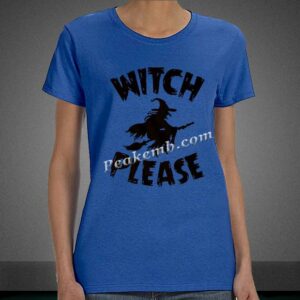 WITCH PLEASE halloween heat iron on …