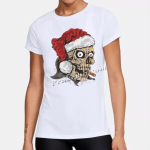 wholesale smoking skull w/ christma …