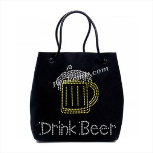 drink beer letters w/ wine glass ir …