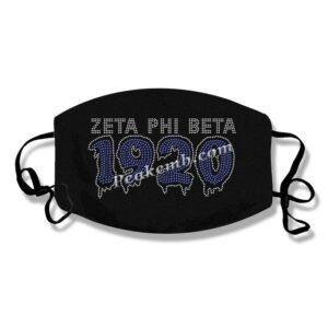 1920 Zeta Phi Beta letters design r …