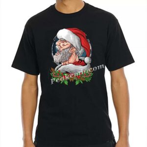 vinyl roaring santa iron on heat tr …