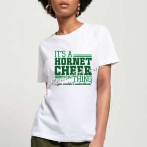 cheer t shirt decal press