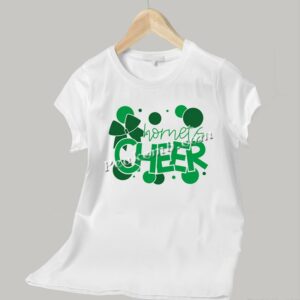 cheer heat transfer picture on shir …