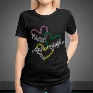 wholesale faith love hope iron on t …