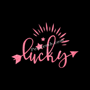 wholesale pink lucky letters arrow  …