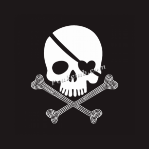 wholesale skull & bones iron on …