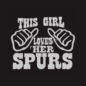 vinyl this girl loves her spurs let …