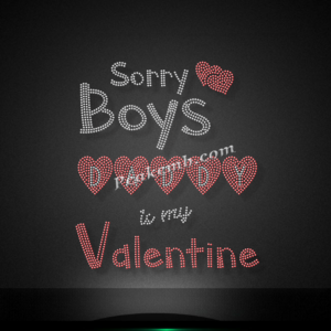 sorry boys.. valentine rhinestone i …