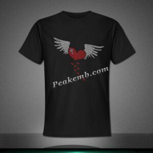 wholesale heart w/ wings design t s …