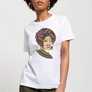 wholesale black girl screen print r …